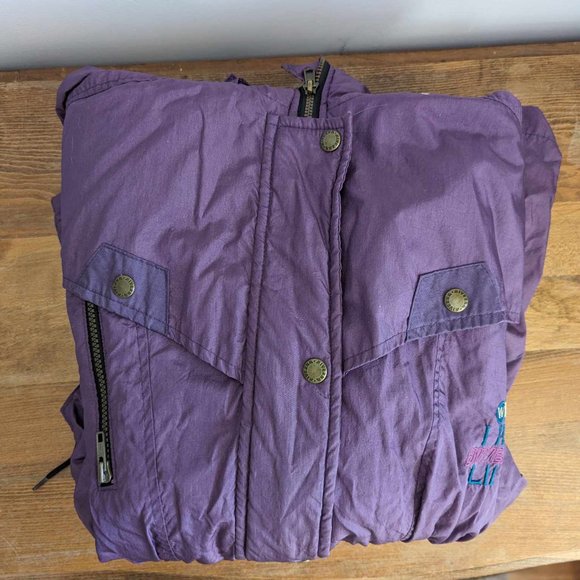 Vintage Mauve Winter Coat - Picture 6 of 6